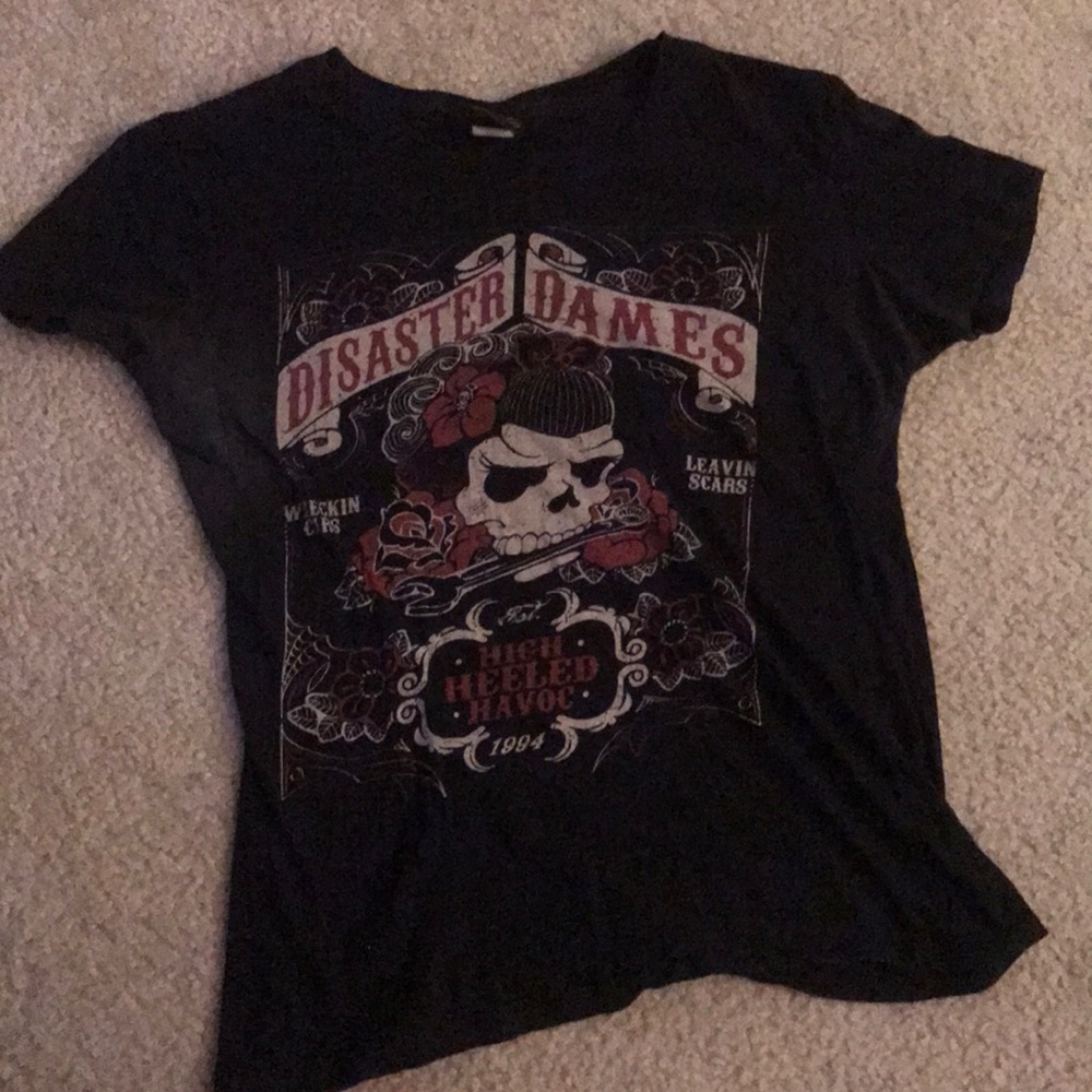 Rock steady disaster dames shirt xl
